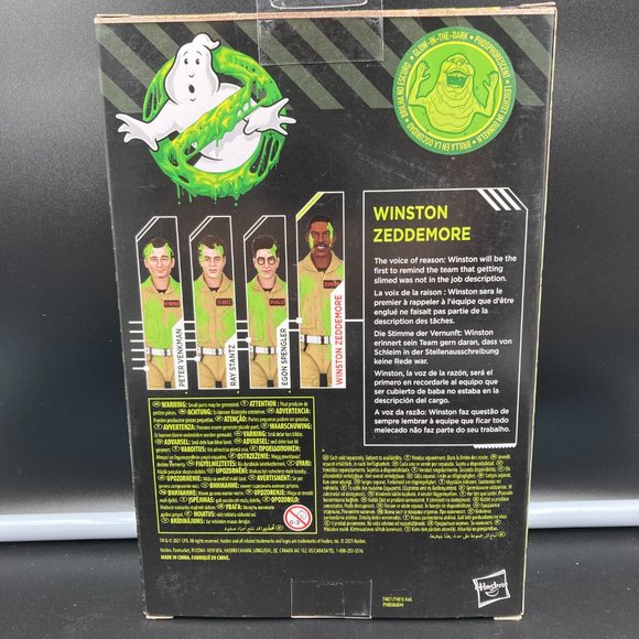 Ghostbusters Plasma Series Glow-in-the-Dark Winston Zeddemore Action Figure - Picture 3 of 3